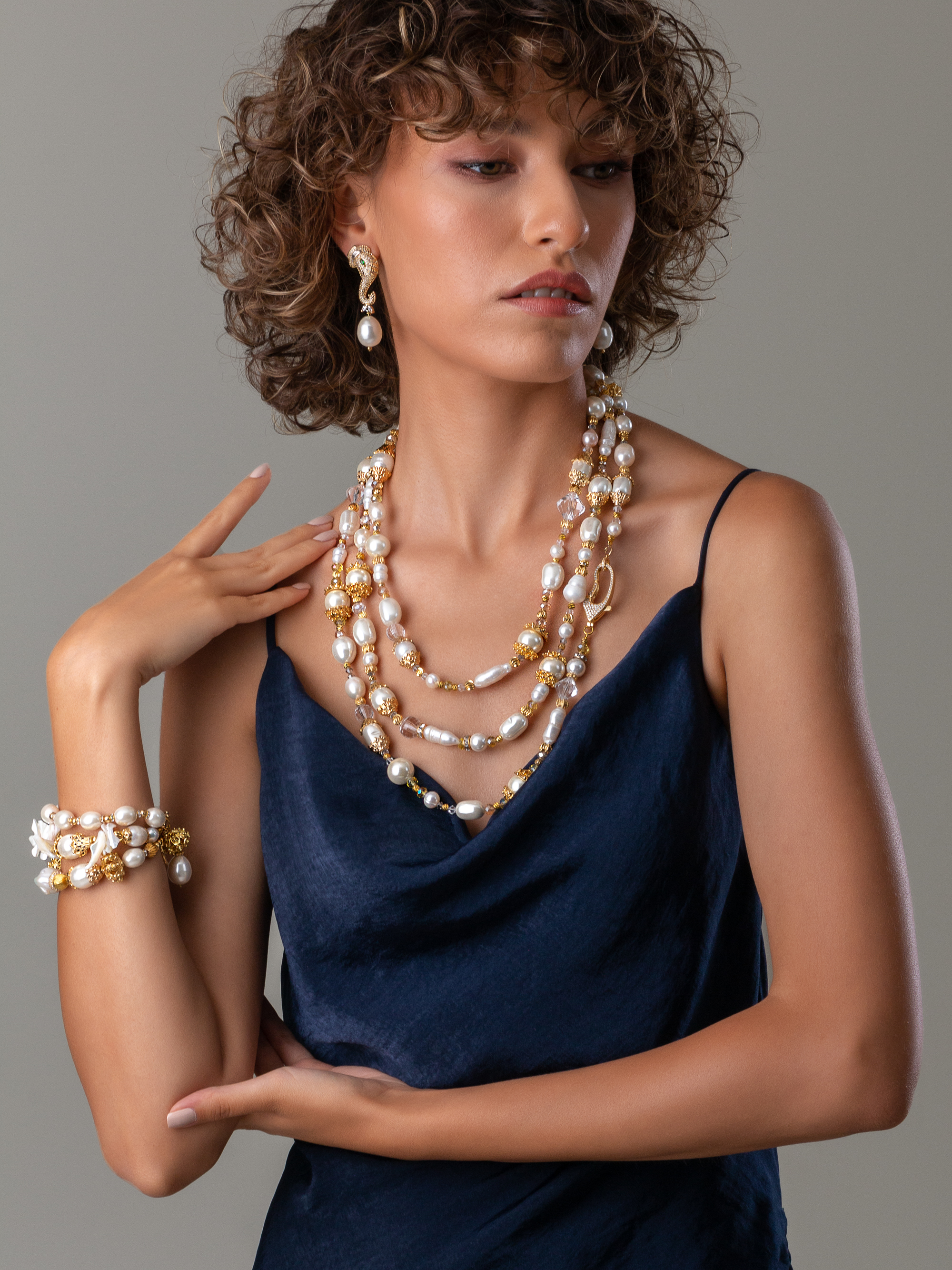 Afrodit Kolye Bilezik Set