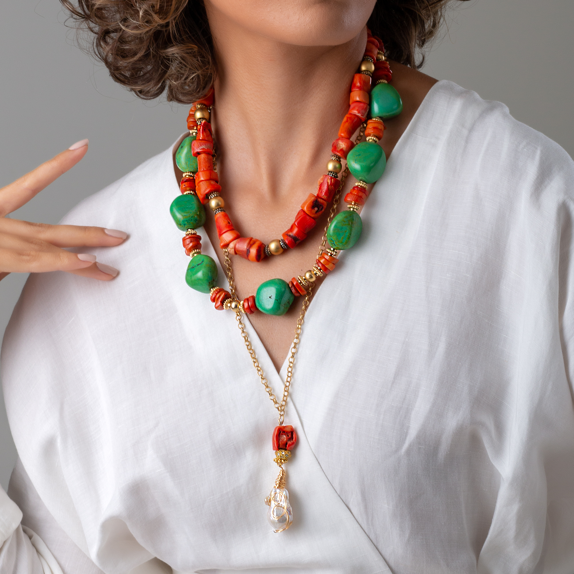 Gardenia Necklace