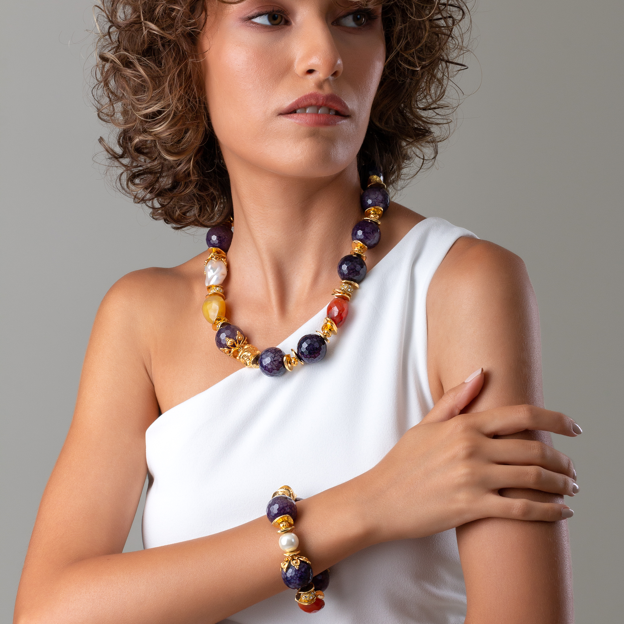 Mikla Necklace Set